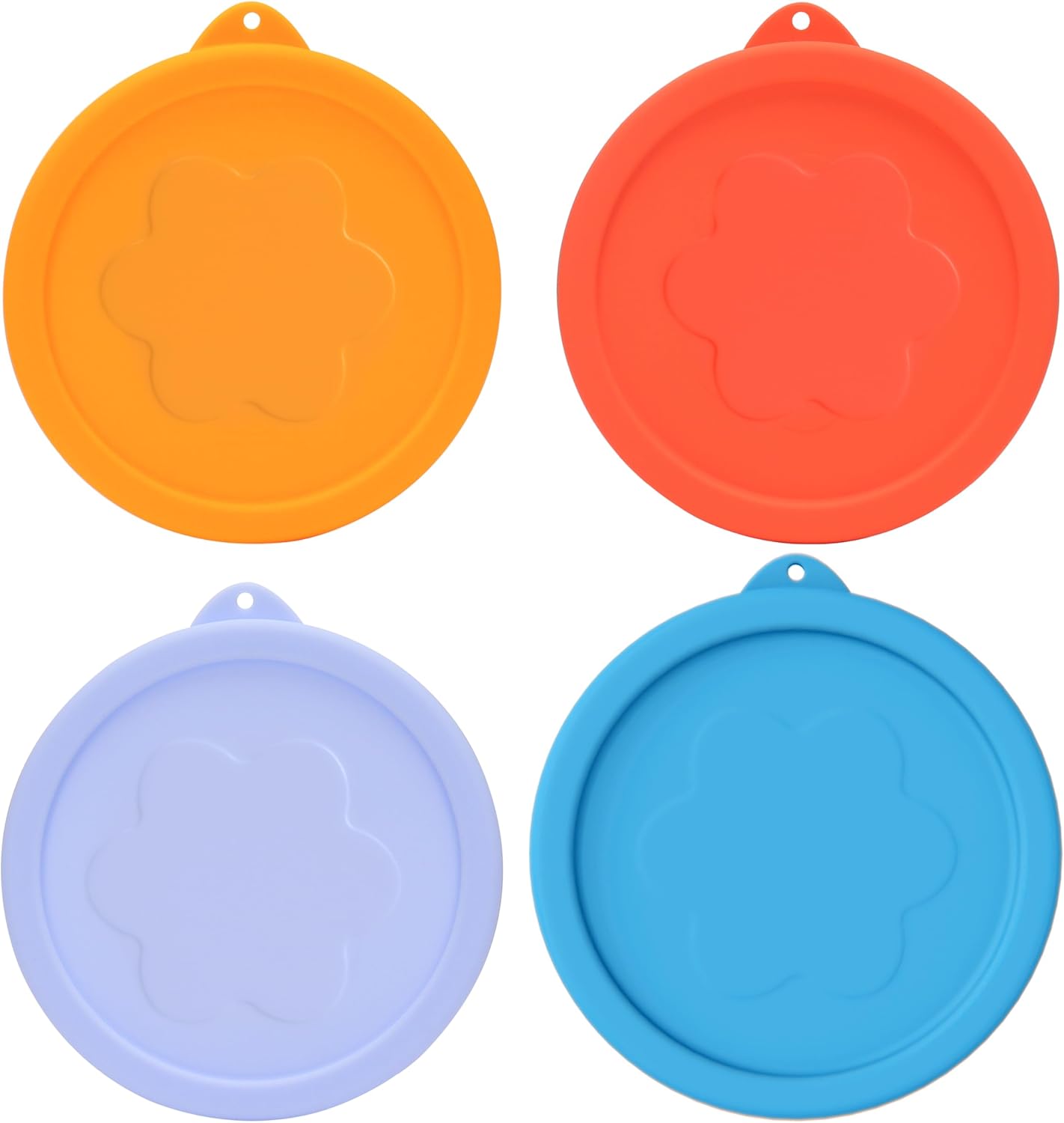 2 Cup Silicone Replacement Lids Storage Cover for Pyrex 7200-PC Glass Bowls (Container not Included) 4 Pack Microwave. Dishwasher and Freezer Safe